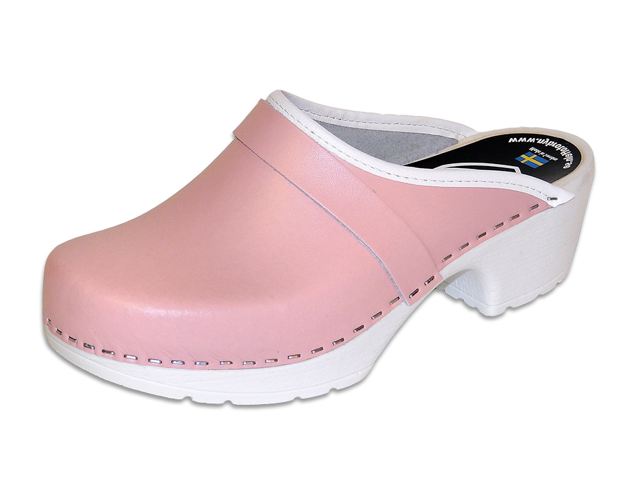 pink nursing clogs