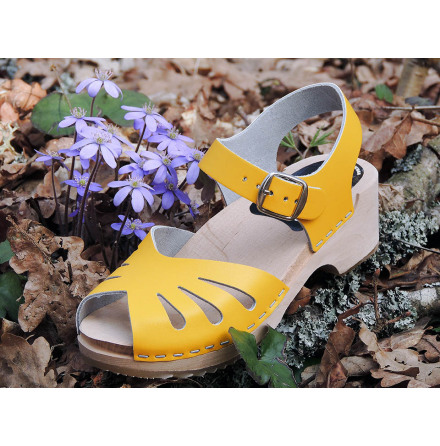 Clog Sandal Butterfly Mini Yellow